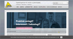 Desktop Screenshot of pro.sf.no