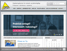 Tablet Screenshot of pro.sf.no